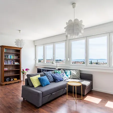 Comfortable With Great And Sea View Lägenhet *